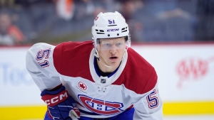 Montreal Canadiens forward Emil Heineman struck and injured by vehicle