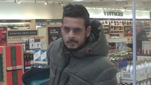 Police allege $1K worth of alcohol wiped from LCBO shelf, surveillance reveals suspect